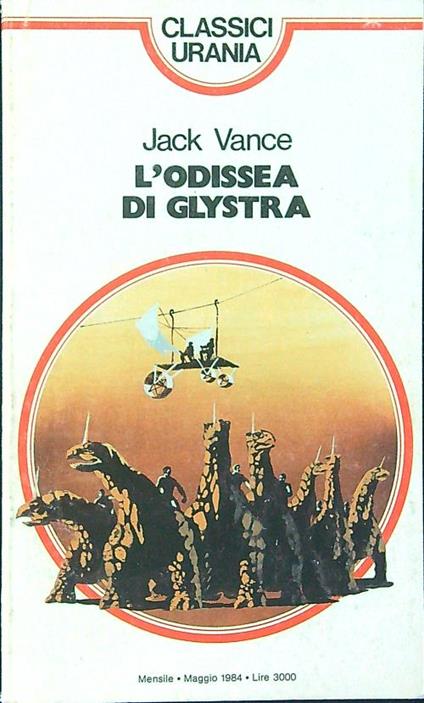 L' odissea di Glystra - Jack Vance - copertina