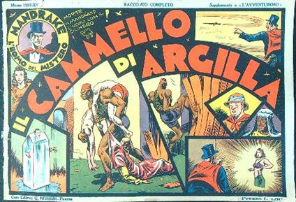 Mandrake Il cammello di argilla - copertina