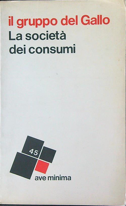 La  società dei consumi - copertina