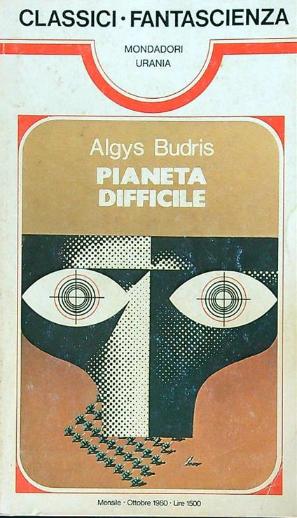 Pianeta difficile - Algys Budris - copertina