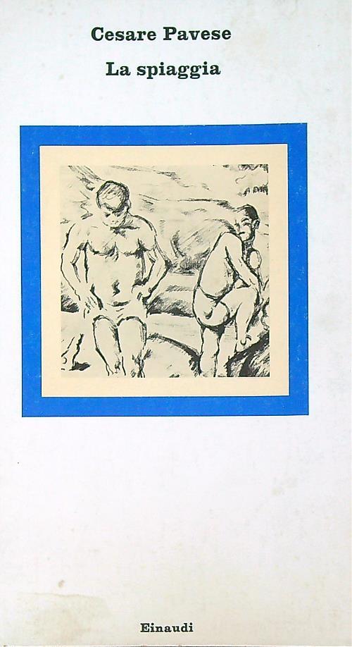 La spiaggia - Cesare Pavese - copertina