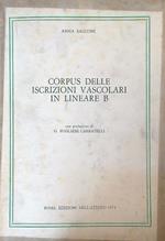 Corpus delle iscrizioni vascolari in lineare B
