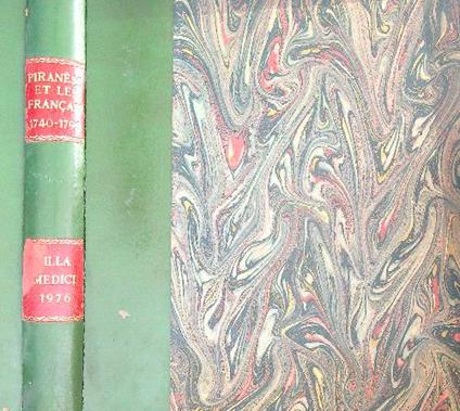 Piranese et les francais 1740-1790 - copertina