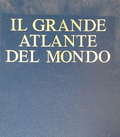 Il grande atlante del mondo - copertina