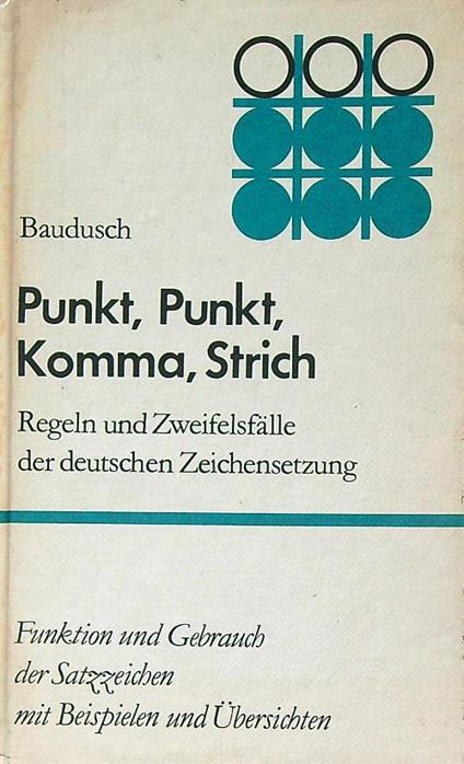Punkt, Punkt, Komma, Strich - Baudusch - copertina