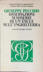 Osservazioni semiserie di un esule sull'Inghilterra