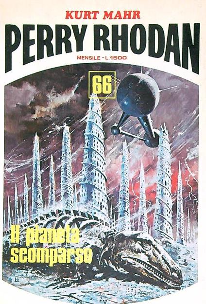 Il pianeta scomparso - Kurt Mahr - copertina