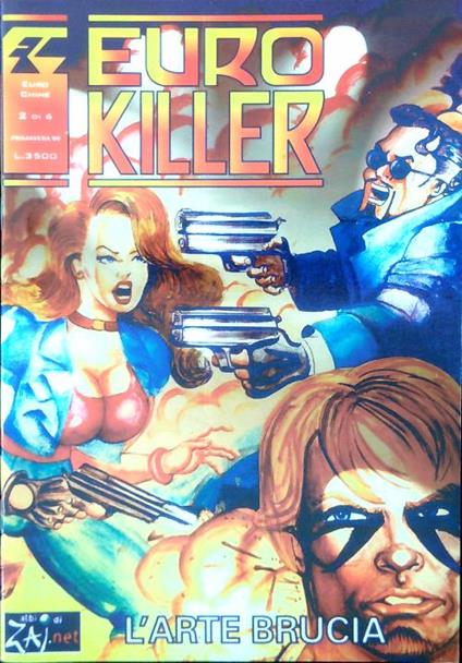 Euro Killer 2 di 6/Primavera 1999 - L'arte brucia - copertina