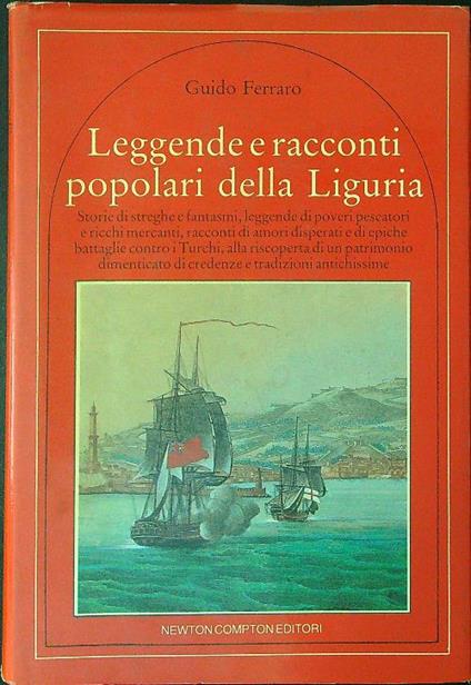 Leggende e racconti popolari della Liguria - Guido Ferraro - copertina