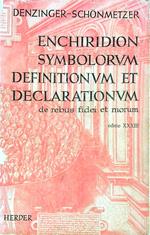 Enchiridion symbolorum, definitionum et declarationum