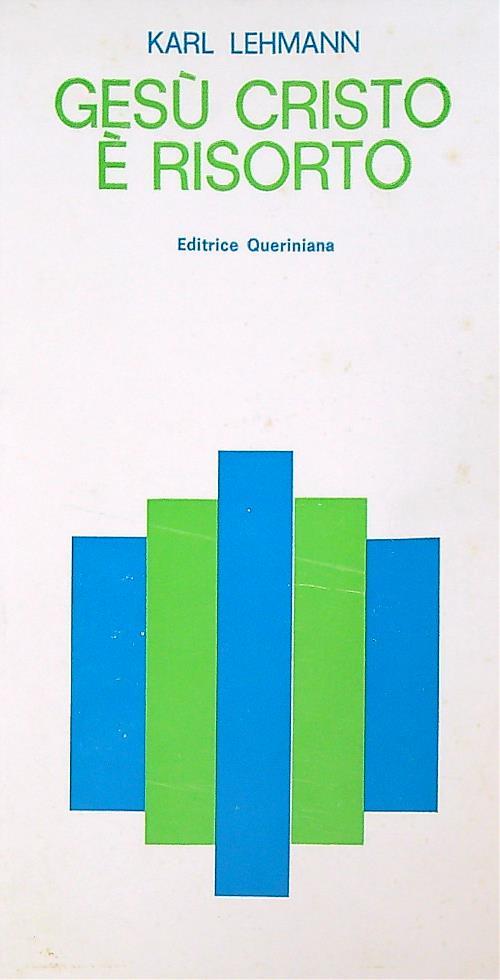 gesu cristo è risorto - Karl Lehmann - copertina
