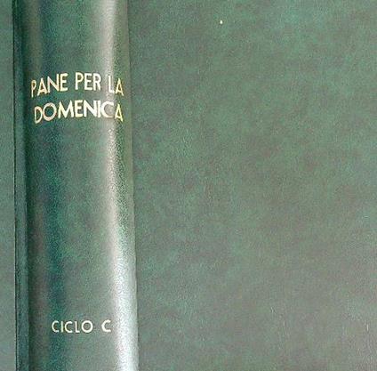 Pane per la domenica ciclo C - copertina