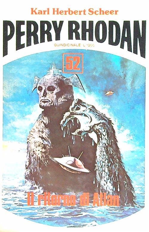 Il ritorno di Atlan - Karl Scheer - copertina