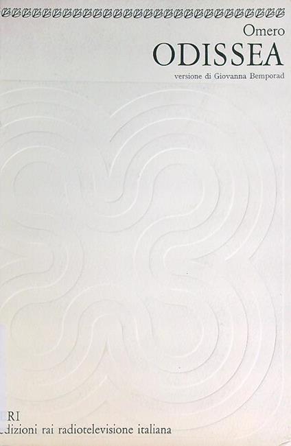 Odissea - Omero - copertina