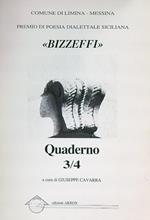 Premio di poesia dialettale Bizzeffi quaderno 3/4
