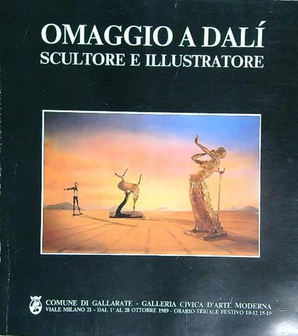 Omaggio a Dali, scultore e illustratore - copertina