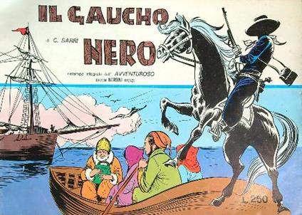 Il gaucho nero - C. Sarri - copertina