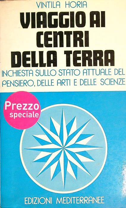 viaggio ai centri della terra  - Vintila Horia - copertina