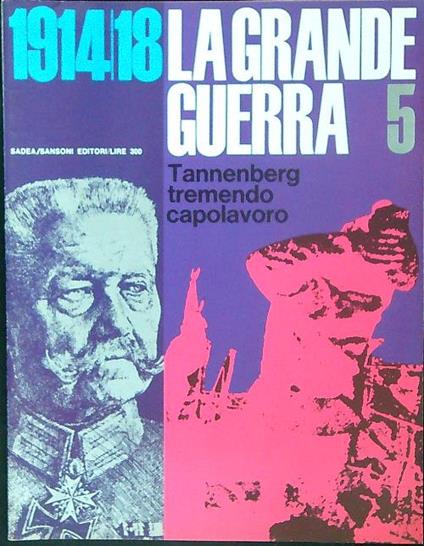 1914 18 La grande guerra 5 - copertina