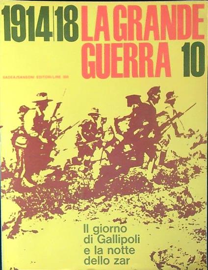 1914 18 La grande guerra 10 - copertina