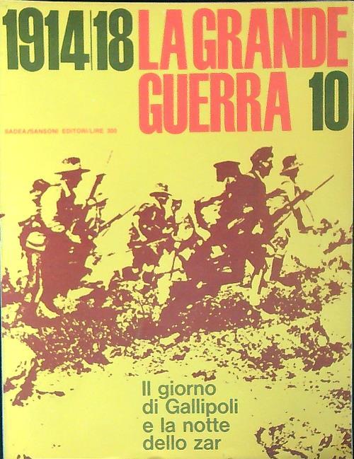 1914 18 La grande guerra 10 - copertina