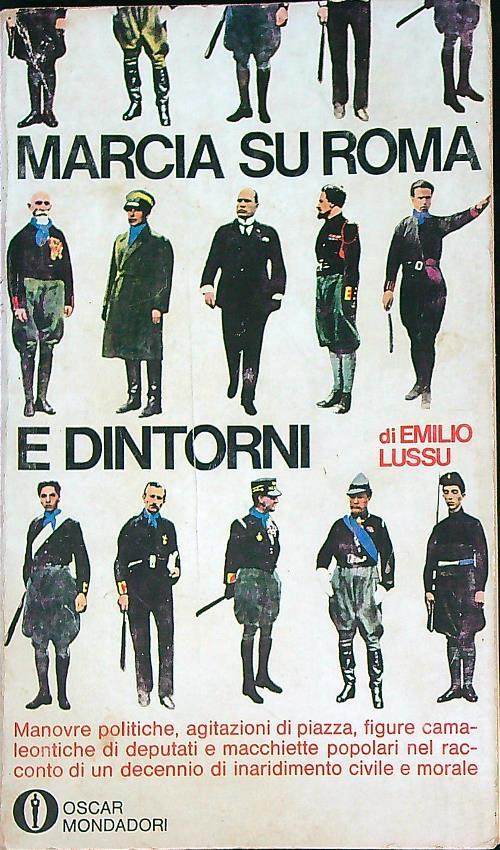 Marcia su Roma e dintorni - Emilio Lussu - copertina