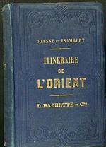 Itineraire de l'orient - MANCA CARTINA ALLEGATA