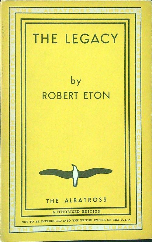 The  legacy - Robert Eton - copertina