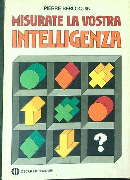 Misurate la vostra intelligenza - Pierre Berloquin - copertina