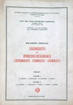 Relazione ufficiale Angiografia in otorinolaringologia. Vol 1