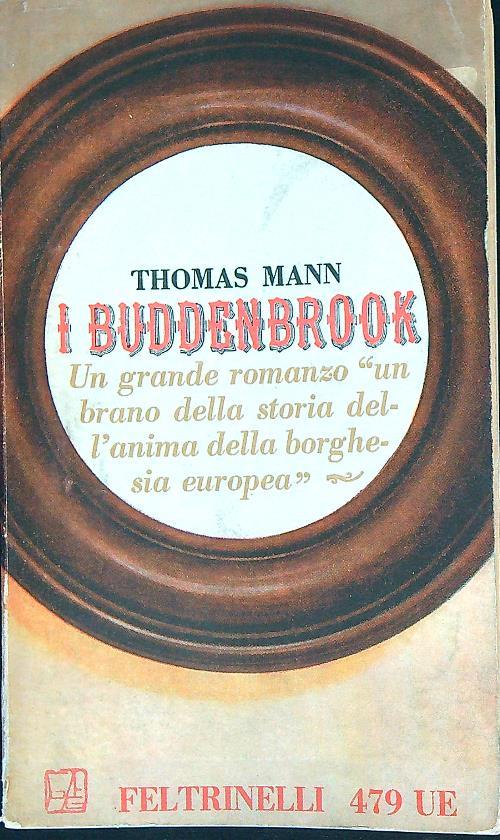 I Buddenbrook - Thomas Mann - copertina