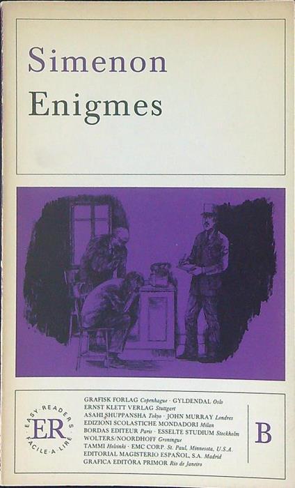 Enigmes - Georges Simenon - copertina