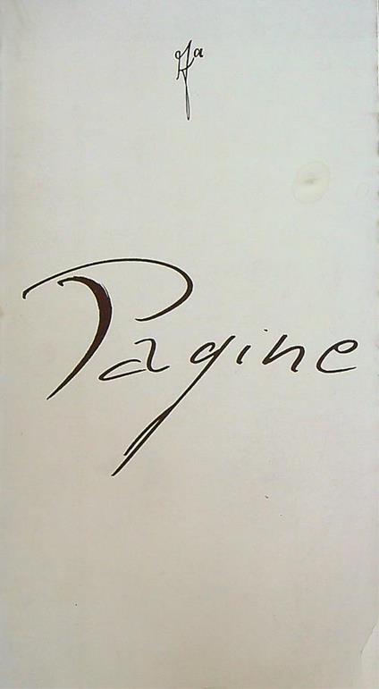 Pagine - Fa - copertina