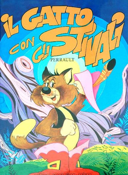 Il gatto con gli stivali - Perrault - copertina