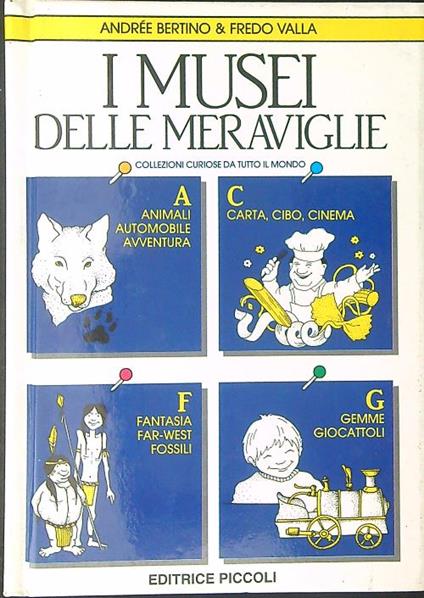 I musei delle meraviglie - copertina
