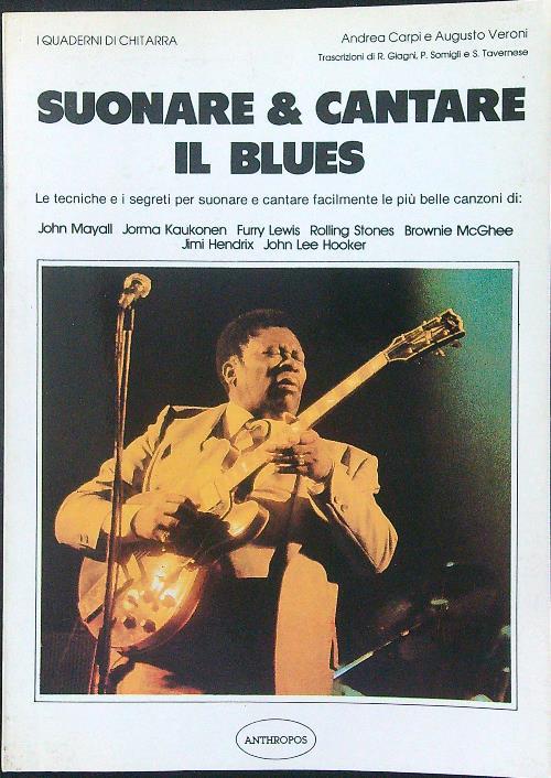 Suonare & cantare il blues - copertina