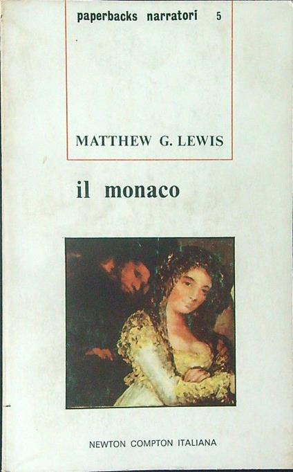 Il  monaco - Matthew G. Lewis - copertina