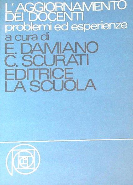 L' aggiornamento dei docenti: problemi ed esperienze - copertina