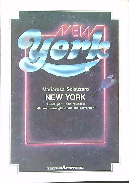 New York - Mariarosa Sclauzero - copertina