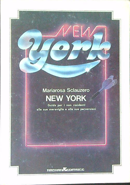 New York - Mariarosa Sclauzero - copertina