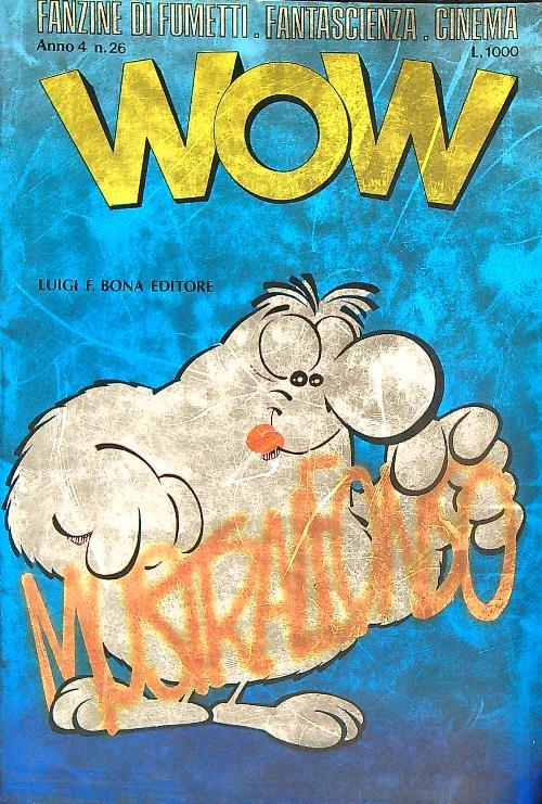 WOW 26/ 1979 - copertina