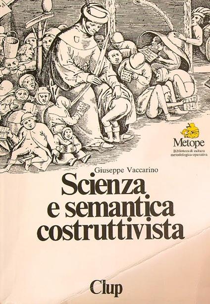 Scienza e semantica - Giuseppe Vaccarino - copertina