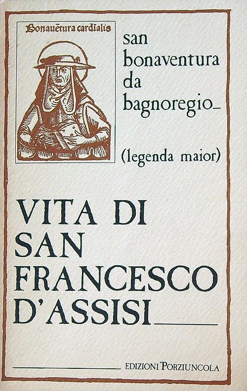 Vita di San Francesco d'Assisi - San Bonaventura da Bagnoregio - copertina