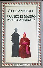 Pranzo di magro per il cardinale