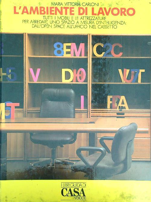 L' ambiente di lavoro - Maria Vittoria Carloni - copertina