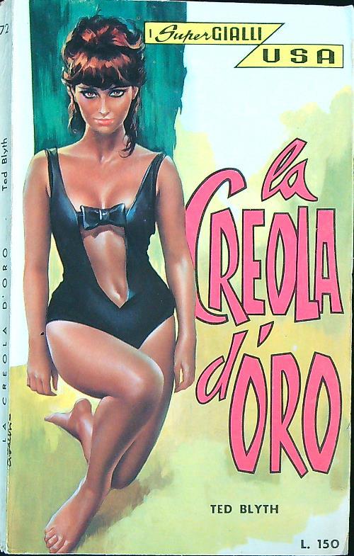 La creola d'oro - Ted Blyth - copertina