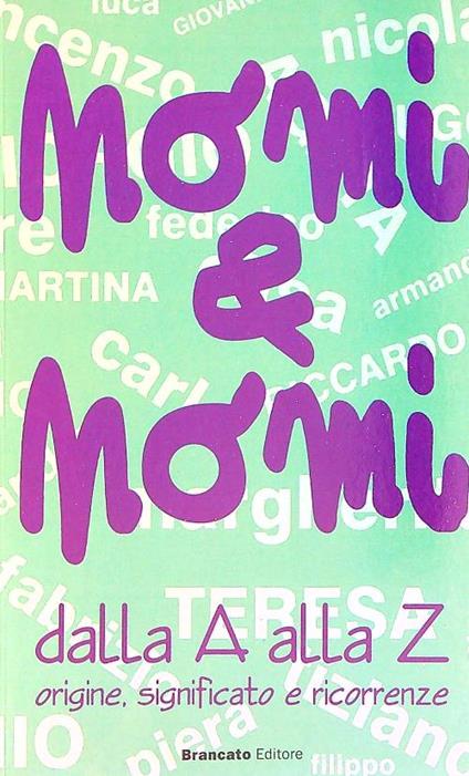 Nomi & Nomi - copertina