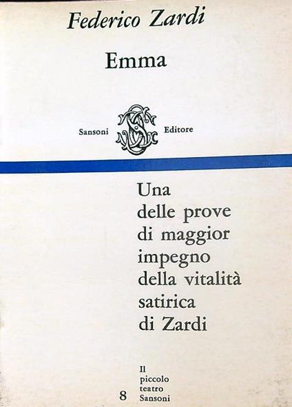 Emma - Federico Zardi - copertina