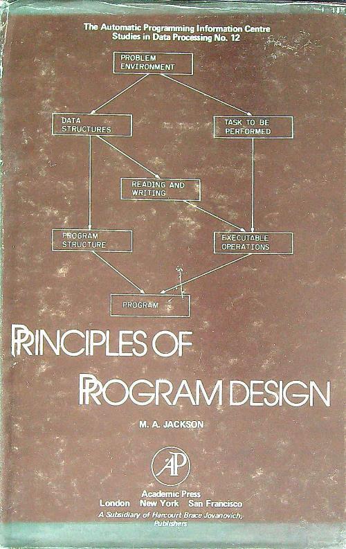 Principles of Program Design - M. A. Jackson - copertina