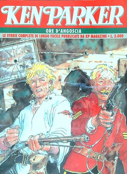 Ken Parker n. 2 - Ore d'angoscia - copertina